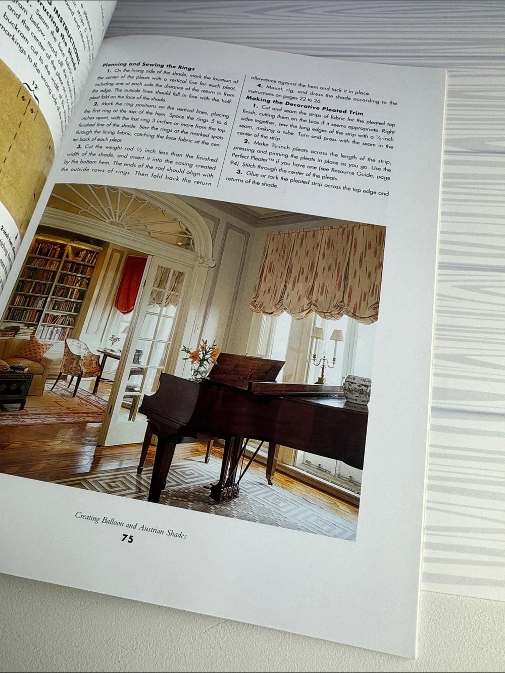 Make It with Style Window Shades Donna Lang Sewing Pattern Custom Curtains 2014